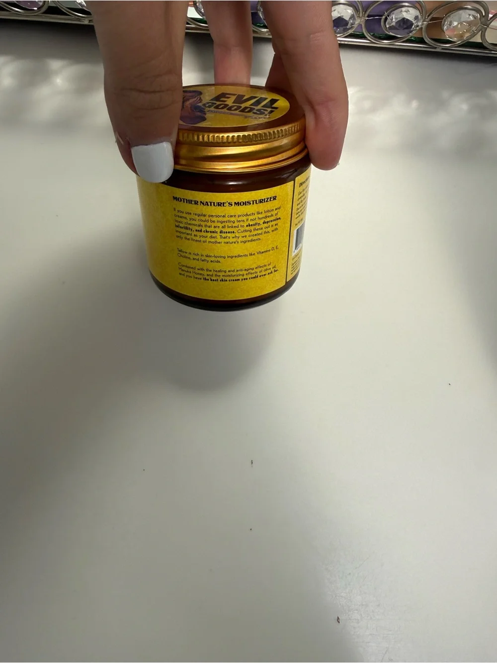 Citrus Whipped Tallow Honey Balm - Yellow